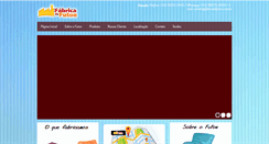 Desktop Screenshot of fabricadefuton.com.br